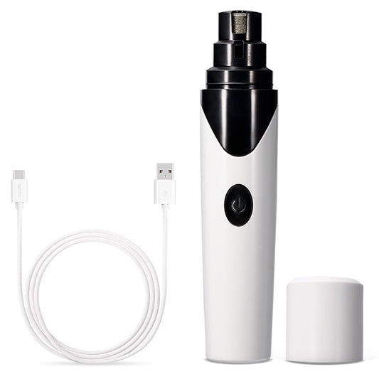 Rechargeable Nails Dog Cat --- USB Electric Pet Dog Nail Grinder Trimmer Clipper