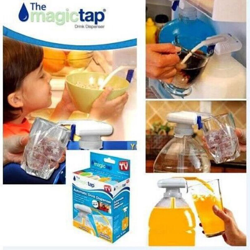 The Magic tap automatic water pump hand pressure kitchen gadget electric beverage straw beverage machine