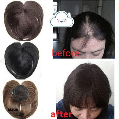 Human scalp cover - top cover white hair