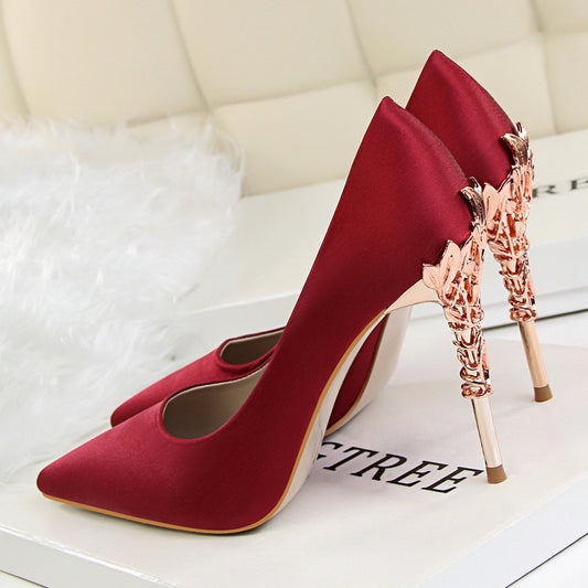 Women's Pointed Toe Heels Elegant Shoes