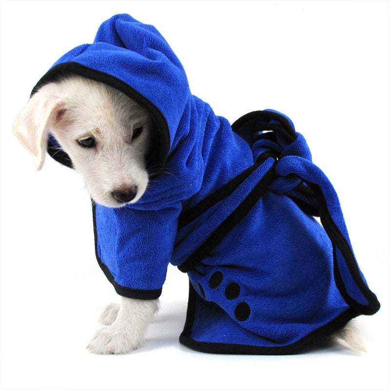 Pet super absorbent towel -- Dog bathrobe -- Cat bath towel