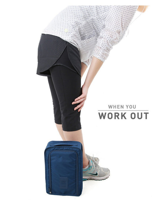 Korean travel waterproof multi-function Shoe portable storage bag foldable