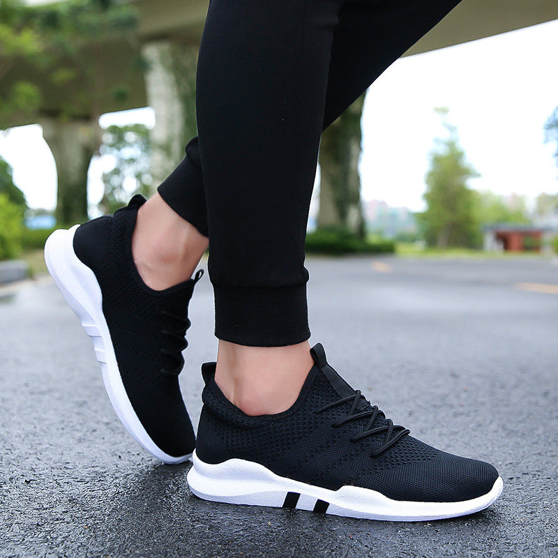 Korean Version --- Male Flying Woven Shoes