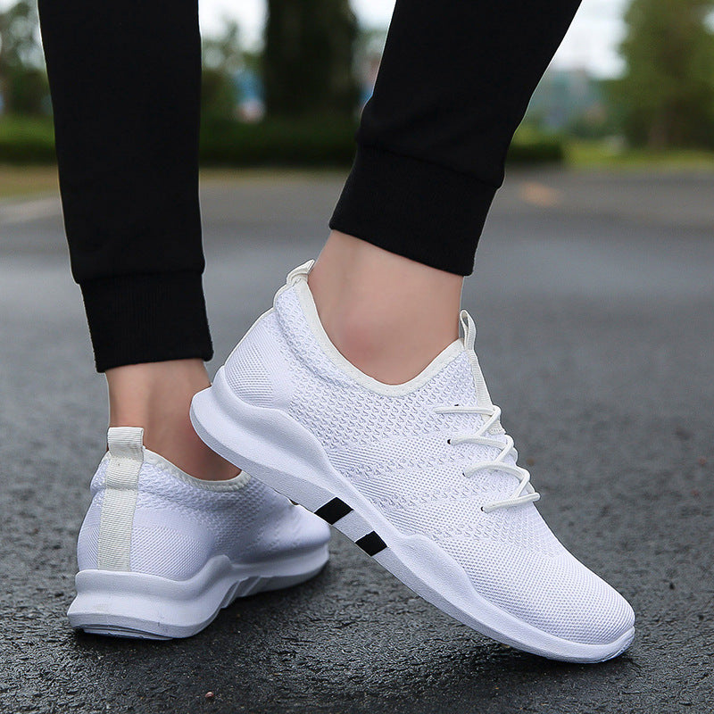 Korean Version --- Male Flying Woven Shoes