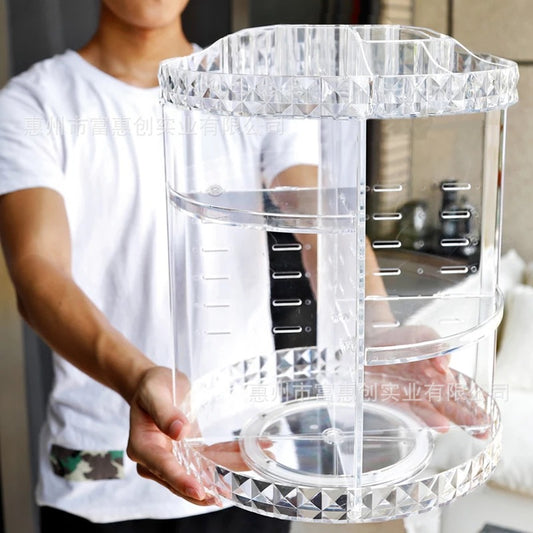 Cosmetics storage box - 360 rotation Acrylic box