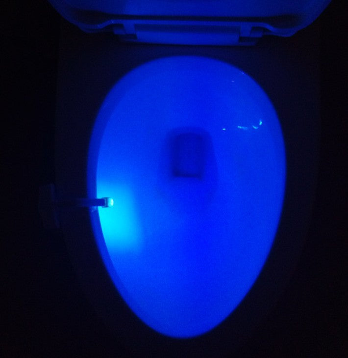 Toilet hanging induction light -- Creative hot LED night light -- 8 Color
