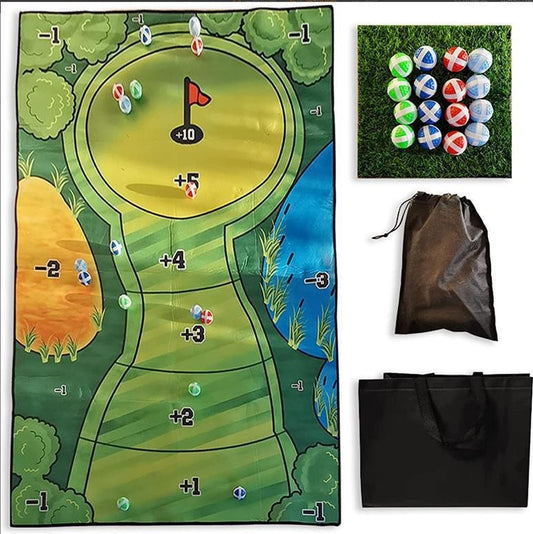 The Casual Golf Game Set -- Hitting Mat Game Mat