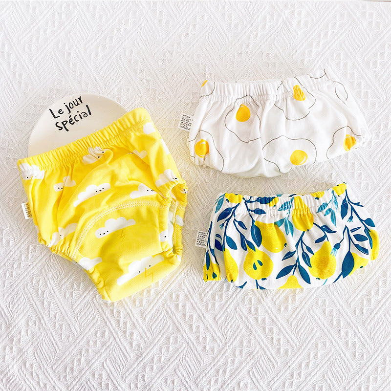 Baby training pants - 6 layers of gauze diaper pocket