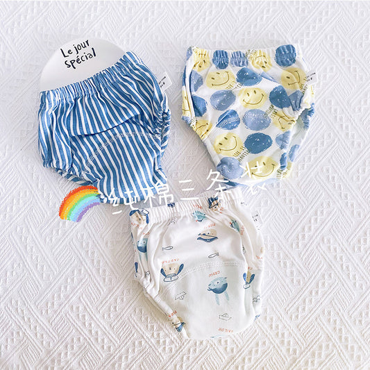 Baby training pants - 6 layers of gauze diaper pocket